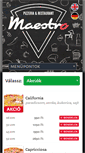 Mobile Screenshot of maestropizza.hu